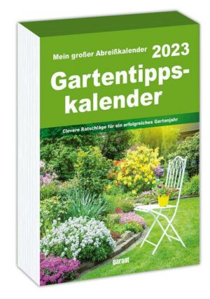 Abreißkalender Gartentipps 2023