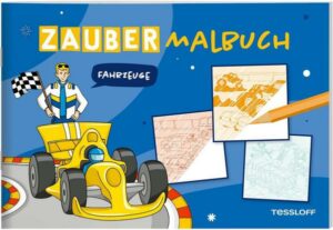 Zaubermalbuch. Fahrzeuge