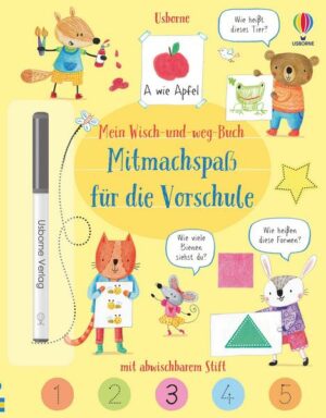 Mein Wisch-und-weg-Buch: Mitmachspaß für die Vorschule
