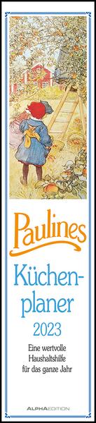 Paulines Küchenplaner 2023 - Streifenplaner - Wandplaner - Küchen-Kalender - 11