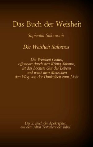 Das Buch der Weisheit