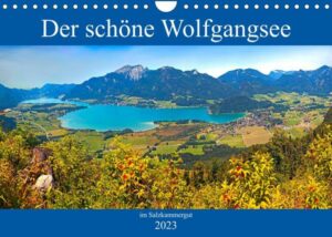 Der schöne Wolfgangsee im Salzkammergut (Wandkalender 2023 DIN A4 quer)