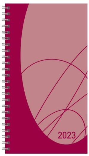 Taschenkalender Modus XL Flexi Colourlux berry 2023