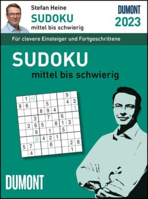 Stefan Heine Sudoku mittel bis schwierig 2023 - Tagesabreißkalender -11
