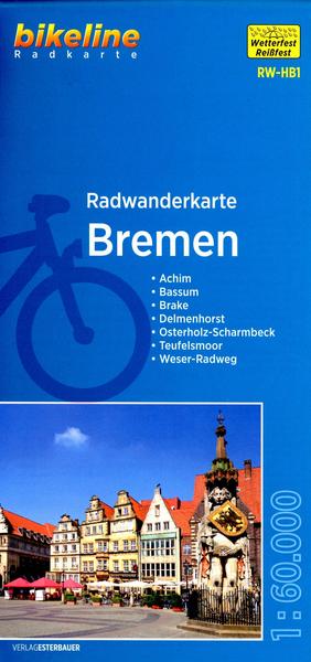 Radwanderkarte Bremen RW-HB1