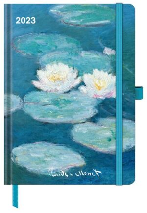 Claude Monet 2023 - Buchkalender - Taschenkalender - Kunstkalender - 16x22