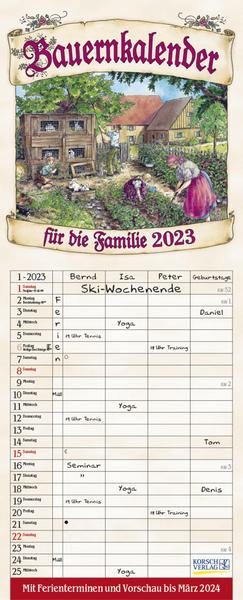 Bauernkalender 2023