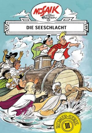 Mosaik von Hannes Hegen: Die Seeschlacht