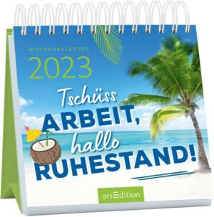 Mini-Wochenkalender Tschüss Arbeit