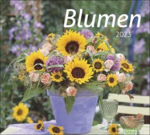 Times&more Blumen Bildkalender 2023