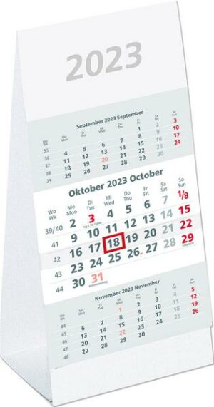 3-Monats-Aufstellkalender 2023 - 10