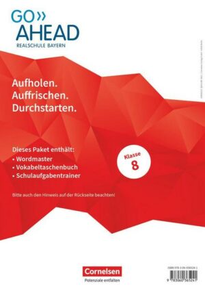 Go Ahead 8. Jahrgangsstufe. Realschule Bayern - Arbeitshefte Wordmaster