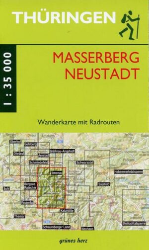 Wanderkarte Masserberg und Neustadt 1:35.000