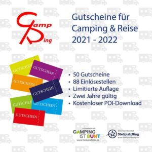 CampRing. Gutscheine für Camping & Reise 2021 - 2022