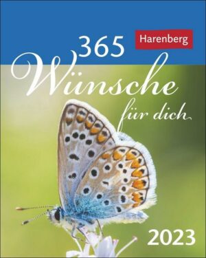 365 Wünsche für dich Mini-Geschenkkalender 2023