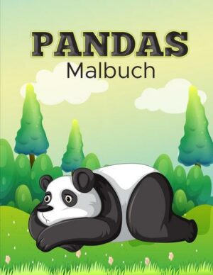 Panda Malbuch
