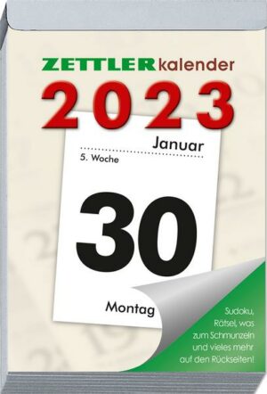 Tagesabreißkalender XXL 2023 - 9