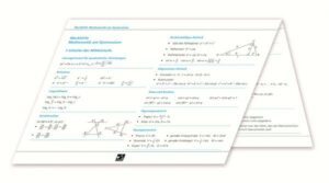 Begleitmaterial Mathematik / Merkhilfe Mathematik - neu