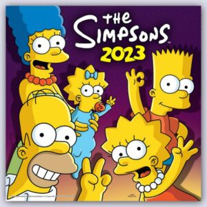 Simpsons – The Simpsons – Die Simpsons 2023 – Wandkalender