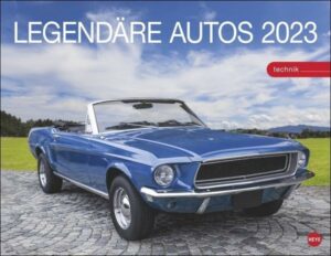 Legendäre Autos Posterkalender 2023