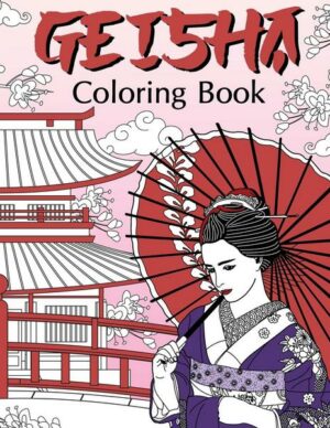 Geisha Coloring Book