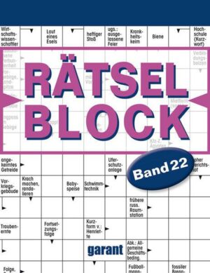 Rätselblock Band 22