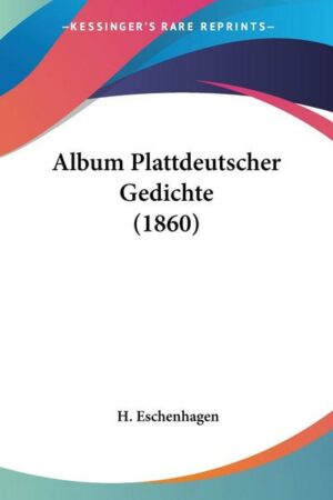 Album Plattdeutscher Gedichte (1860)