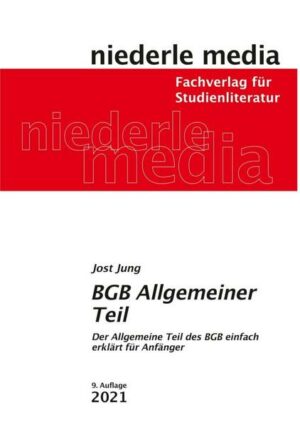 BGB Allgemeiner Teil - 2021