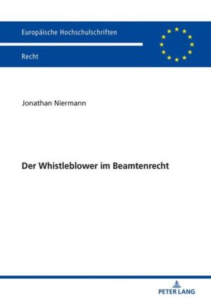 Der Whistleblower im Beamtenrecht