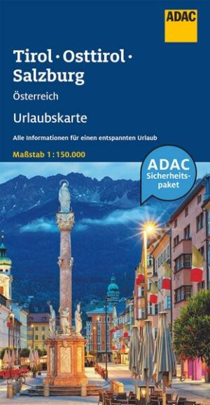 ADAC Urlaubskarte Österreich: Tirol