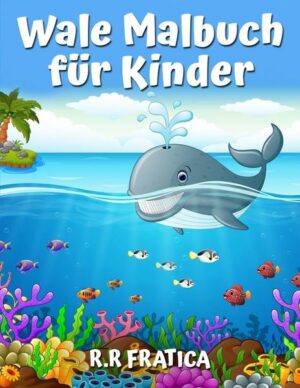 Wale Malbuch für Kinder