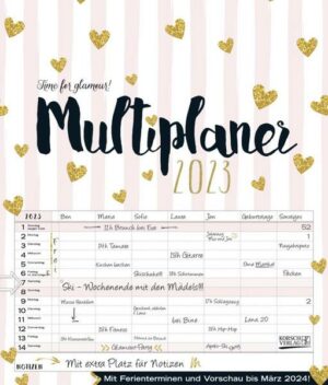 Multiplaner - Time for glamour 2023