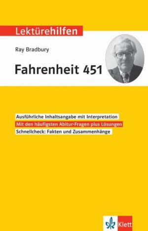 Lektürehilfen Ray Bradbury Fahrenheit 451
