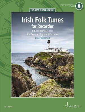 Irish Folk Tunes: Descant Recorder Book with Online Audio