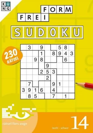 Freiform-Sudoku 14 Taschenbuch