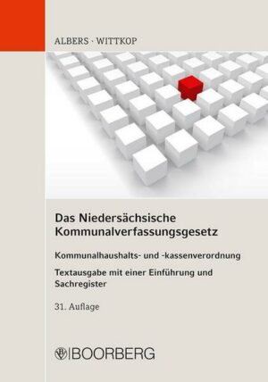 Das Niedersächsische Kommunalverfassungsgesetz