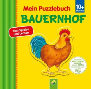 Mein Puzzlebuch Bauernhof für Kinder ab 10 Monaten