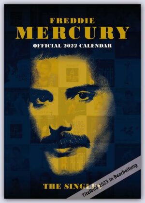 Freddie Mercury 2023 – A3-Posterkalender