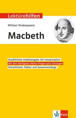 Lektürehilfen William Shakespeare 'Macbeth'