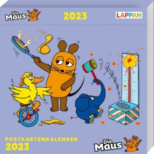 Der Kalender mit der Maus – Postkartenkalender 2023