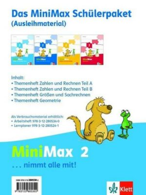 Mathematik Minimax. Schülerpaket 2. Schuljahr Ausleihmaterial