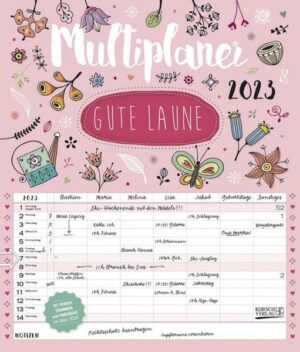 Multiplaner - Gute Laune 2023