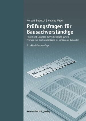 Prüfungsfragen für Bausachverständige.