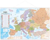 Politische Europakarte 1:10 350 000. Poster mit Leisten