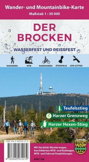 Der Brocken 1:30 000