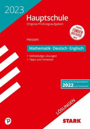 STARK Lösungen zu Original-Prüfungen Hauptschule 2023 - Mathematik