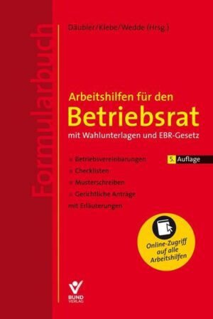 Arbeitshilfen für den Betriebsrat