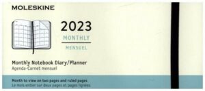 Moleskine 12 Monate Monats Notizkalender 2023