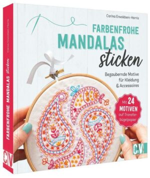 Farbenfrohe Mandalas sticken