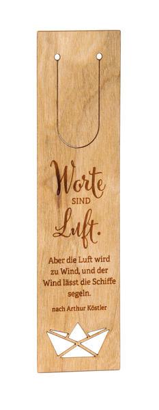 Worte sind Luft. Aber die Luft wird zu Wind